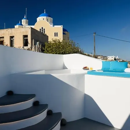 Santorini Traditional 1bd Apt With Private Hot Tub 费拉