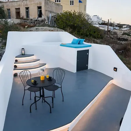 公寓 Santorini Traditional 1bd Apt With Private Hot Tub 费拉